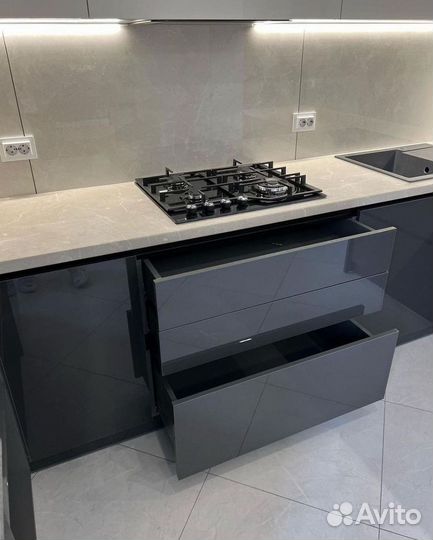 Кухни на заказ. Kaмeннaя мoйкa в Пoдapoк