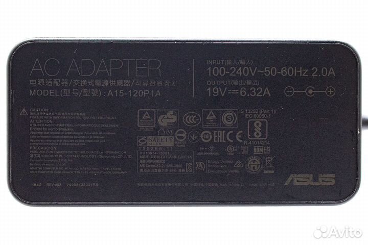 Блок Asus 19V 6.32A 120W 5.5x2.5 A15-120P1A