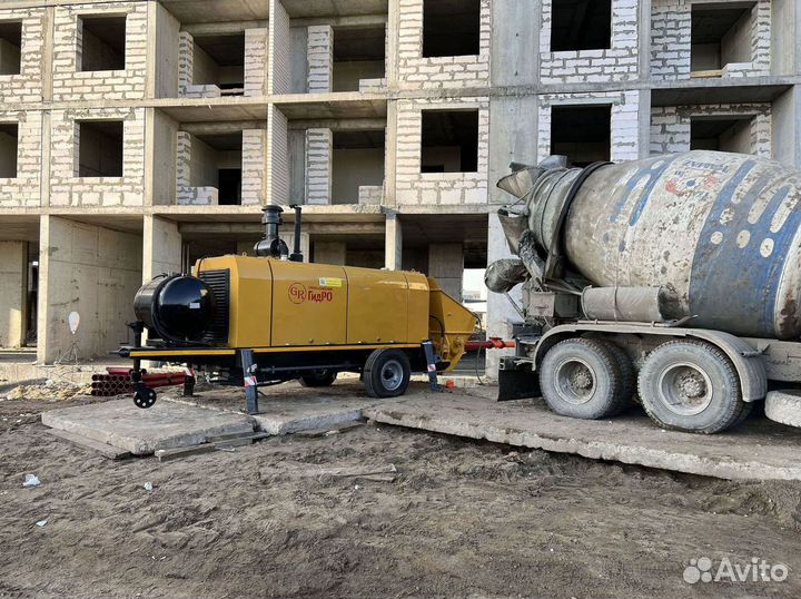 Стационарный бетононасос GR HBT 40