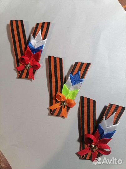 Георгиевская лента броши