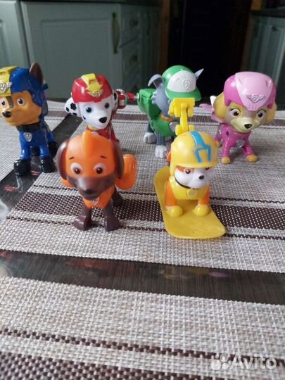 Фигурки щенячий патруль