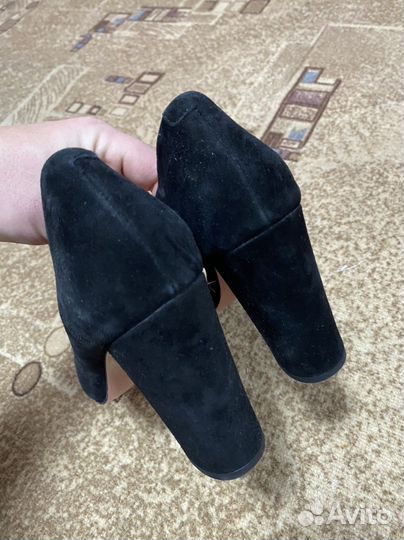 Туфли лодочки черные 39