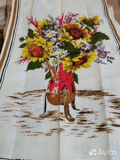 Полотенце льняное СССР