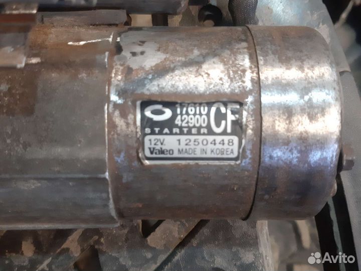 Генератор стартер nissan almera classic