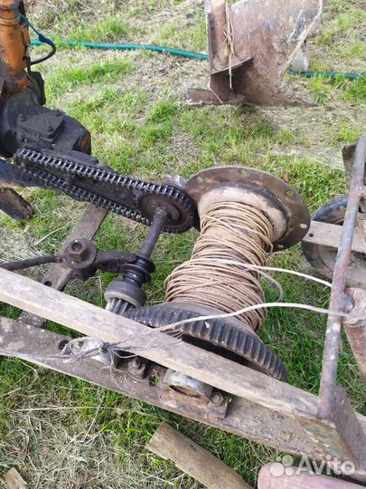 Плуг мотоплуг лебёдка мотолебёдка