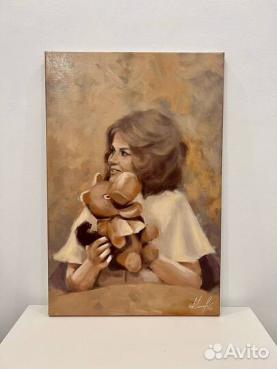 Портреты маслом на холсте на заказ