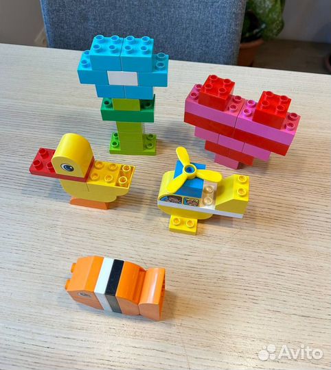 Lego duplo первые кубики