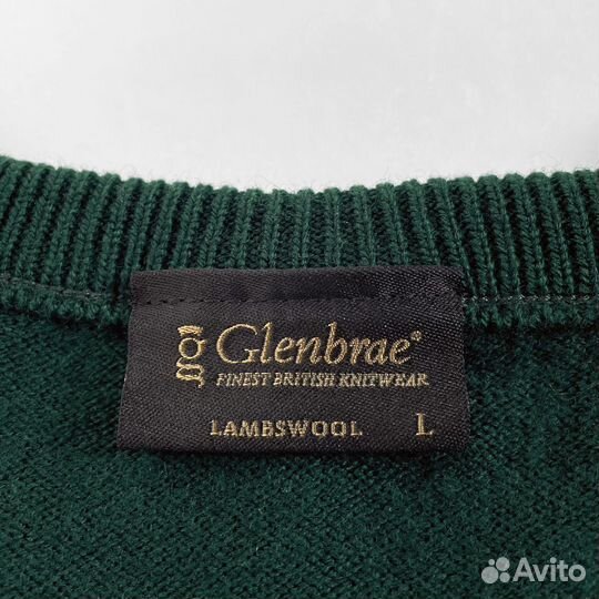 Пуловер джемпер шерстяной Glenbrae L/XL 52/54 golf