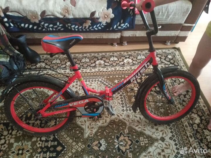 Велосипед подростковый складной 18 дюйм. б.у