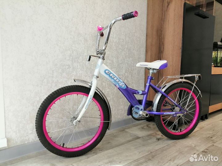 Велосипед детский 18 дюймов для девочки