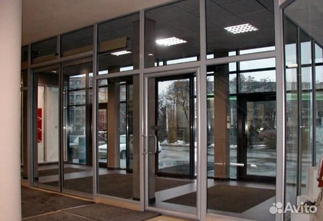 Входные группы из алюминия