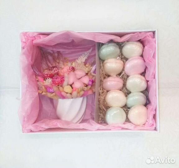 Букеты и композиции из сухоцветов и стабилизирован