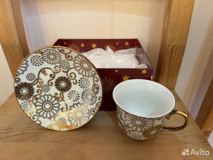 Чашка с блюдцем
