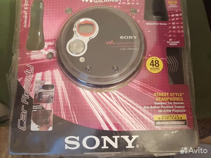 Cd плеер sony walkman