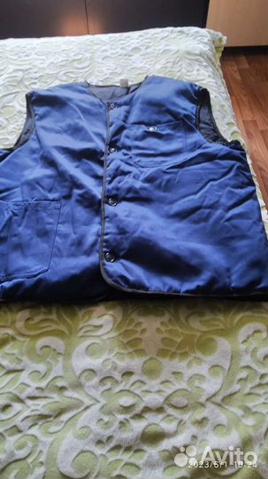 Спецодежда, 2площа, комбинезон, безрукавка