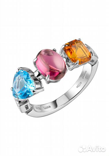 Кольцо Bvlgari Allegra Color Multi-Gemstone