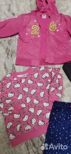 Вещи на девочку пакетом 122-128