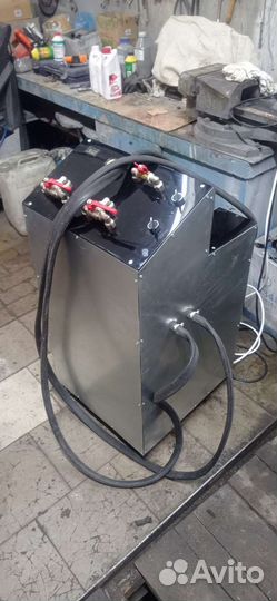 Установка для промывки радиатора печки и сист. охл