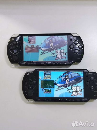 Комплект 2 шт рабочие Sony PSP 2008 играть вдвоём