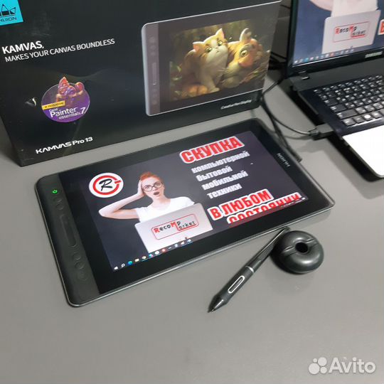 Графический монитор huion Kamvas Pro 13