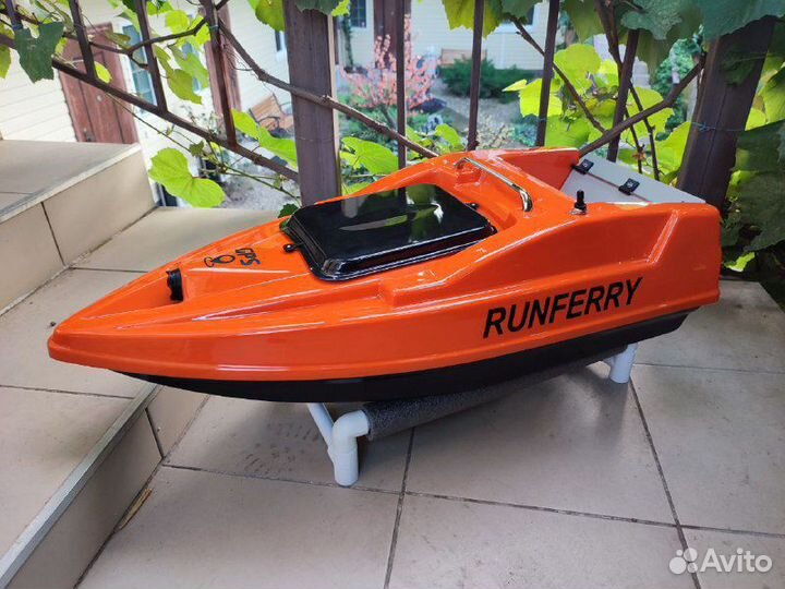 Прикормочный карповый кораблик Runferry Solo V2
