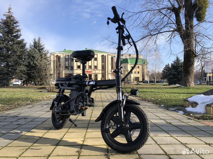 Мини Электро велосипед складной 350w