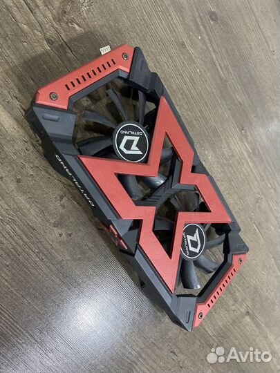 Охлаждение для видеокарты DataLand X-Serial RX580
