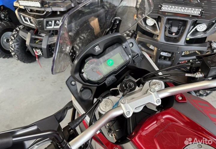 Мотоцикл kove 500X синий