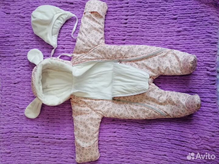 Комплект осень-зима для девочки. Можно на выписку