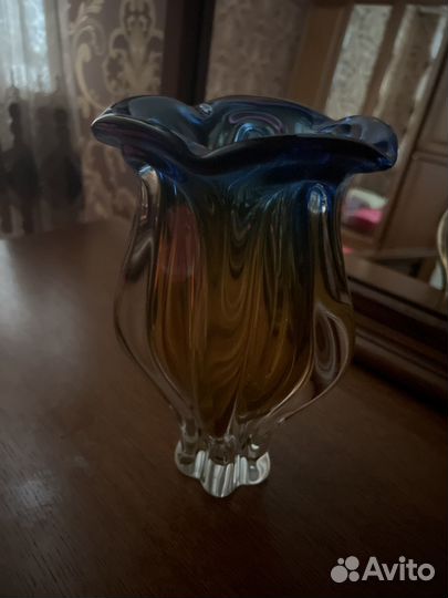 Ваза для цветов богемия