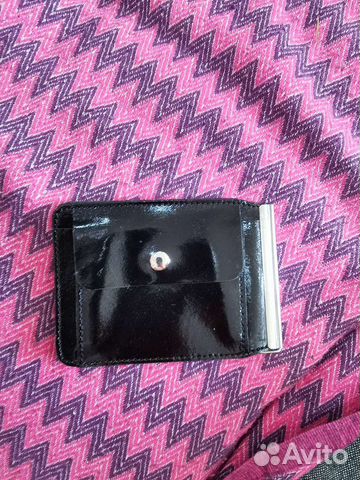Зажим для денег кожа