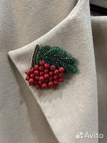Брошь ручной работы