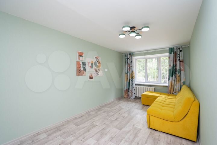 3-к. квартира, 56 м², 1/4 эт.