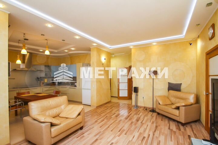 3-к. квартира, 117,7 м², 10/16 эт.