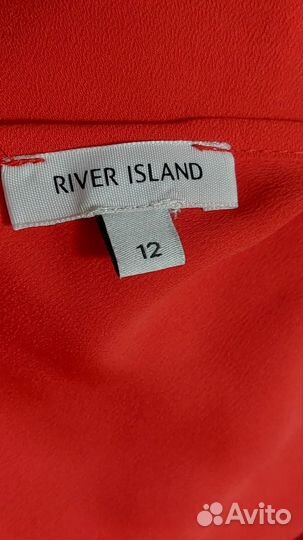 Топ майка блузка красный River island