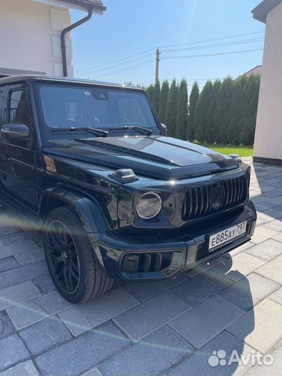 Передний бампер рестайлинг Mercedes G63 2025 года