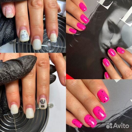 Маникюр Наращивание и коррекция ногтей Спартановка