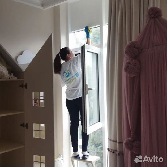 Мойка окон, балконов