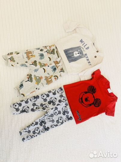 Фирменные вещи на мальчика 0/1 год