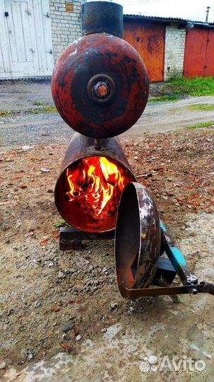 Печь буржуйка