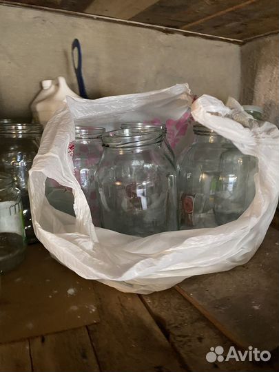 Банки стеклянные разные