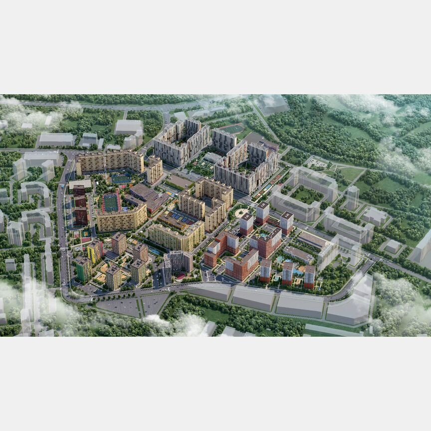 2-к. квартира, 61,3 м², 18/18 эт.