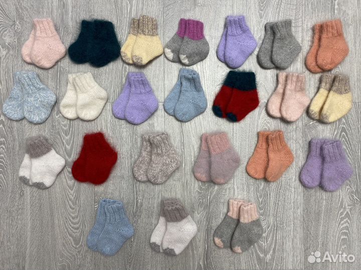 Носочки для новорожденного