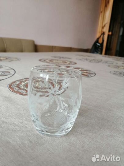 Стакан и рюмки