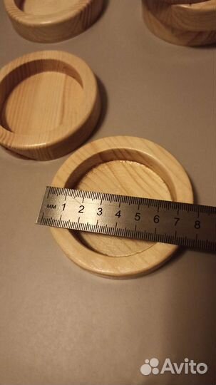 Подсвечник деревянный