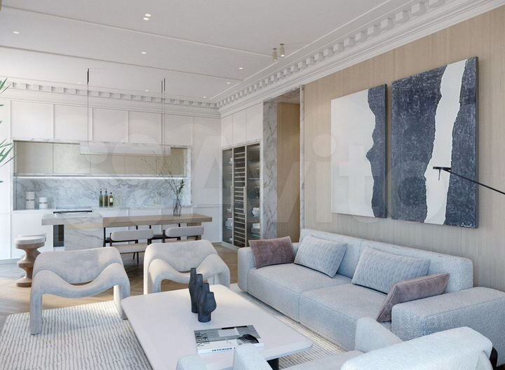 4-к. апартаменты, 146,3 м², 3/7 эт.