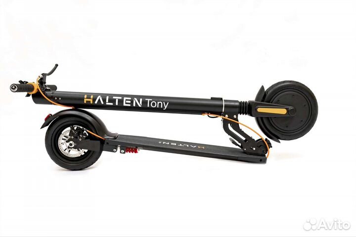 Новый электросамокат Halten Tony v.2, черный