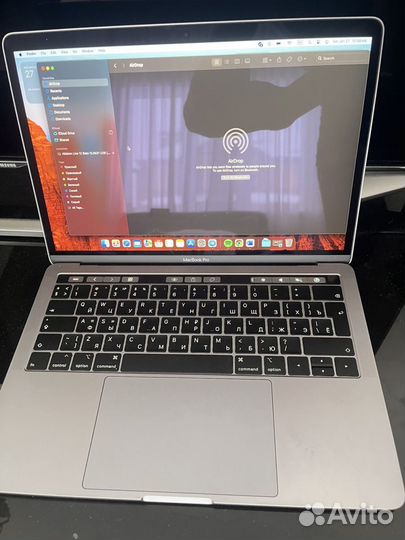 Apple MacBook Pro 13 2019 touchbar 128 gb