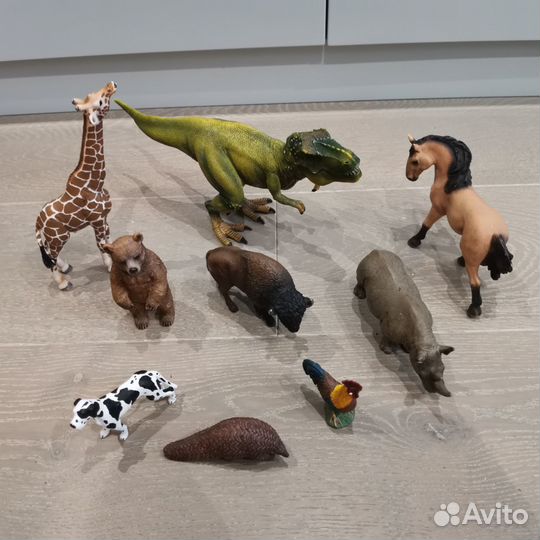 Schleich фигурки Шляйх пакетом всё оригинал, ч.1