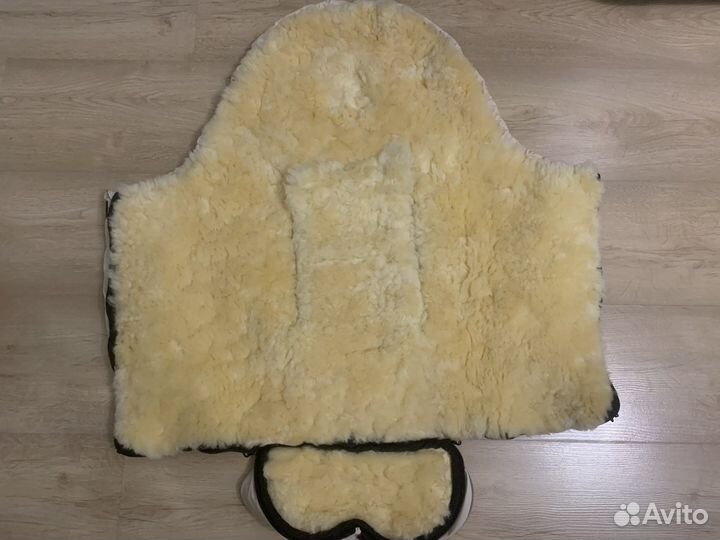 Конверт на выписку на овчине